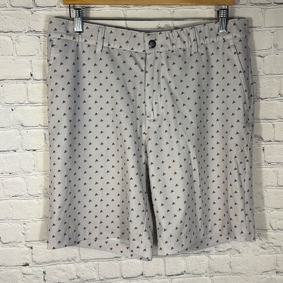 Adidas Golf Ultimate 365 Print All over Print  Shorts Style ADVR0799 Size 34 Gra - Picture 1 of 11